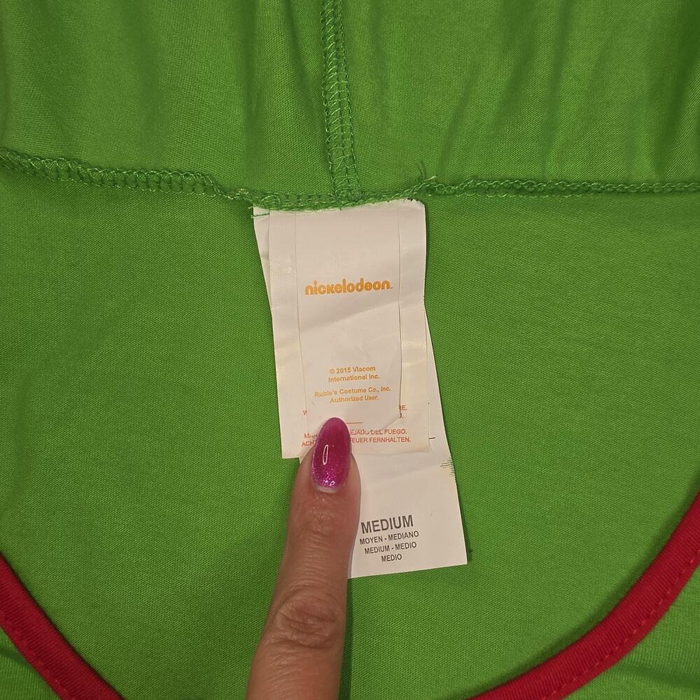 Rubie's Dress Womens Medium Green Raphael Tank Hooded Nickelodeon TMNT Costume - Picture 5 of 8